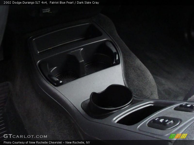 Patriot Blue Pearl / Dark Slate Gray 2002 Dodge Durango SLT 4x4