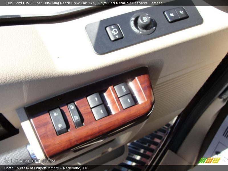 Royal Red Metallic / Chaparral Leather 2009 Ford F350 Super Duty King Ranch Crew Cab 4x4