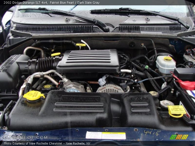  2002 Durango SLT 4x4 Engine - 4.7 Liter SOHC 16-Valve V8