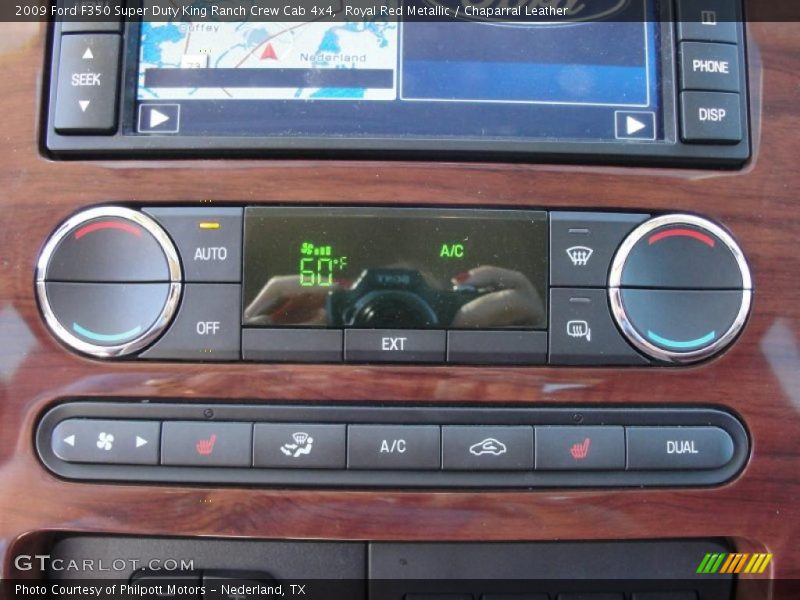 Royal Red Metallic / Chaparral Leather 2009 Ford F350 Super Duty King Ranch Crew Cab 4x4