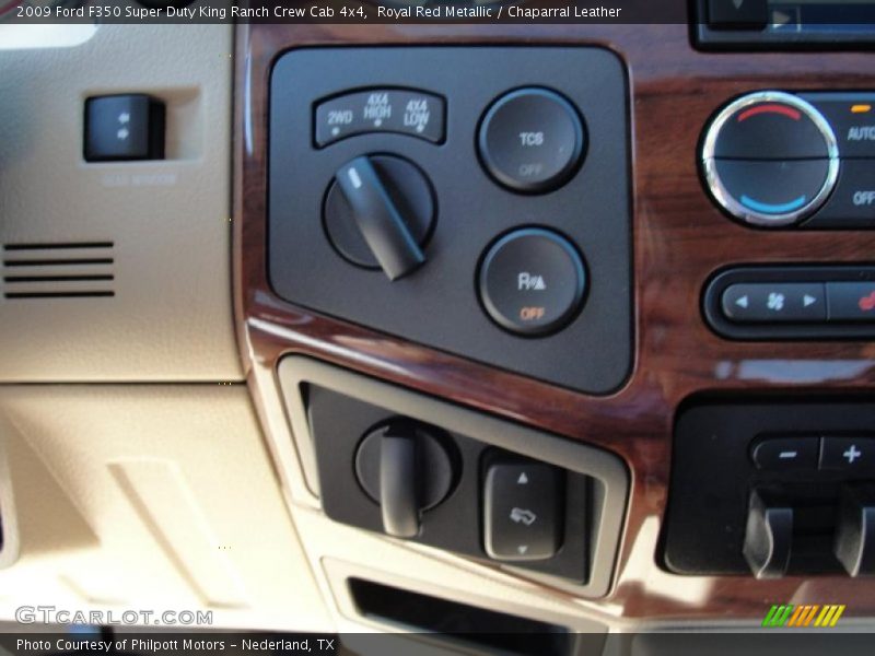 Royal Red Metallic / Chaparral Leather 2009 Ford F350 Super Duty King Ranch Crew Cab 4x4