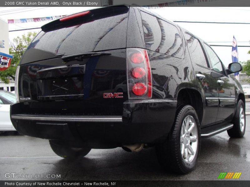 Onyx Black / Ebony 2008 GMC Yukon Denali AWD