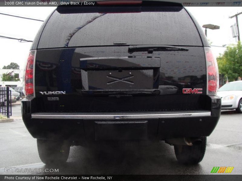 Onyx Black / Ebony 2008 GMC Yukon Denali AWD
