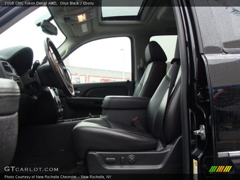 Onyx Black / Ebony 2008 GMC Yukon Denali AWD