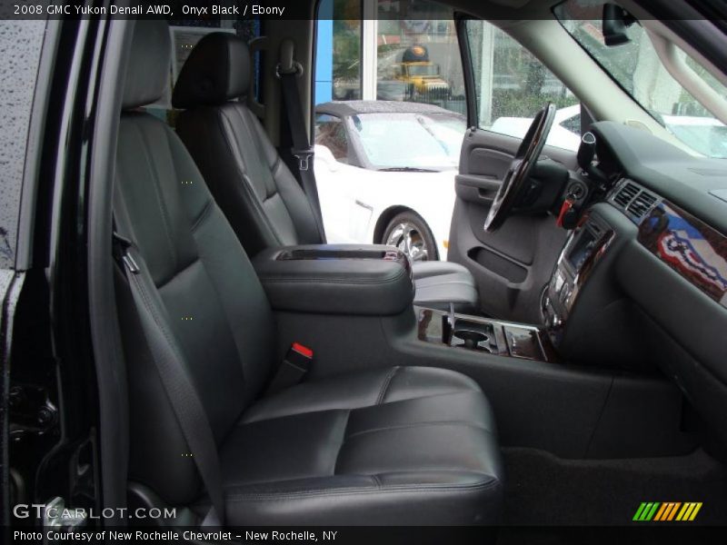 Onyx Black / Ebony 2008 GMC Yukon Denali AWD