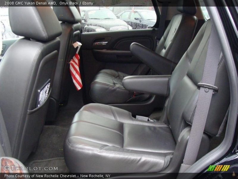 Onyx Black / Ebony 2008 GMC Yukon Denali AWD