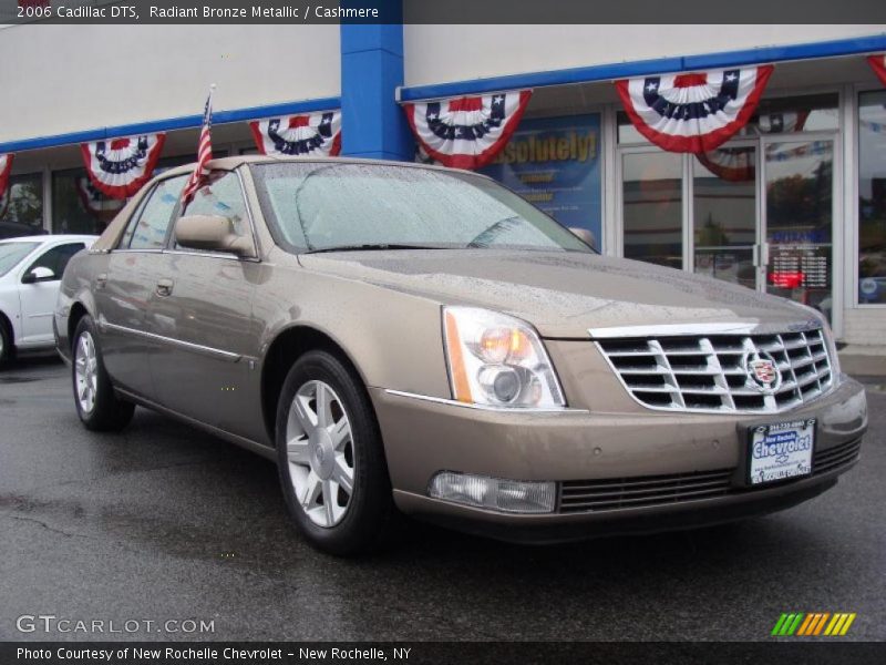 Radiant Bronze Metallic / Cashmere 2006 Cadillac DTS