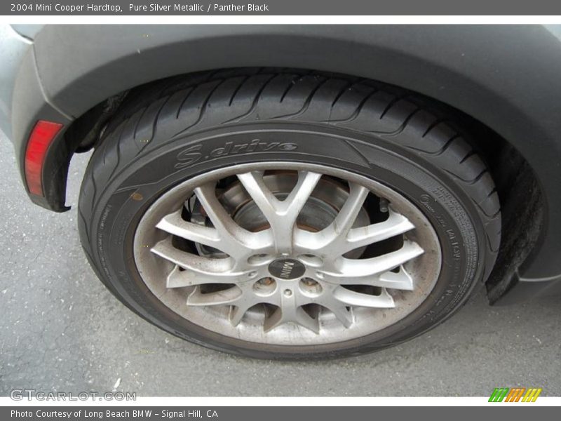 Pure Silver Metallic / Panther Black 2004 Mini Cooper Hardtop