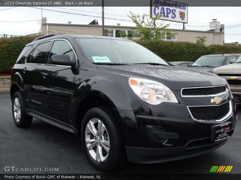 Black / Jet Black 2010 Chevrolet Equinox LT AWD