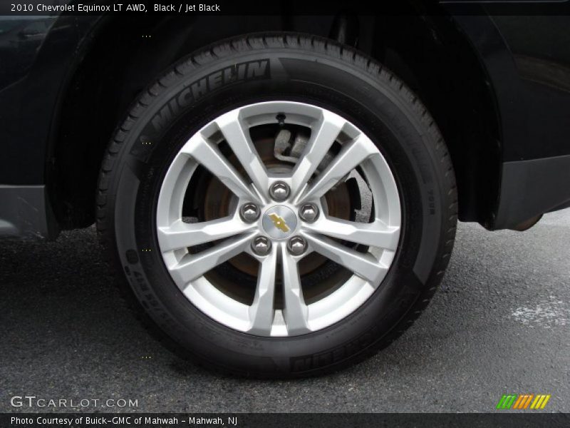 Black / Jet Black 2010 Chevrolet Equinox LT AWD