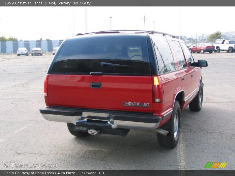 Victory Red / Gray 1999 Chevrolet Tahoe LS 4x4