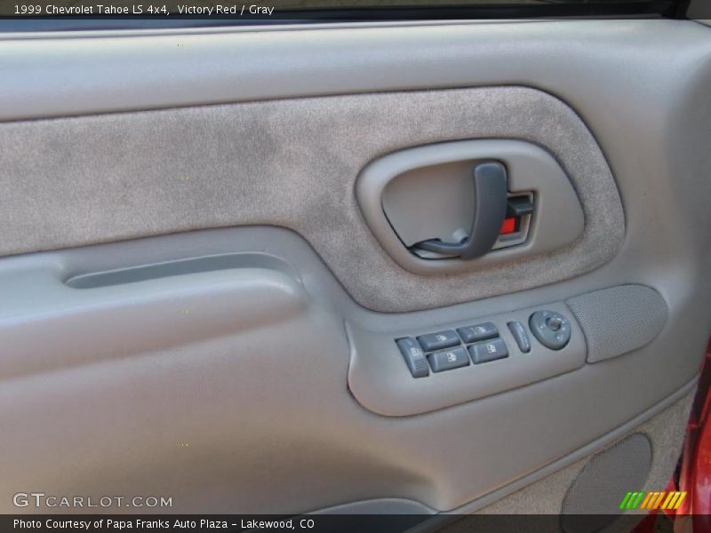 Victory Red / Gray 1999 Chevrolet Tahoe LS 4x4