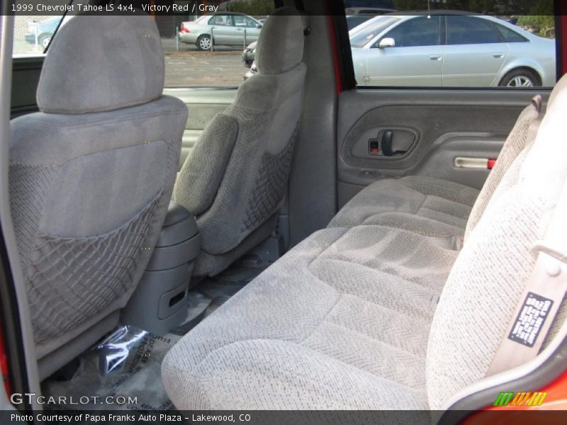 Victory Red / Gray 1999 Chevrolet Tahoe LS 4x4