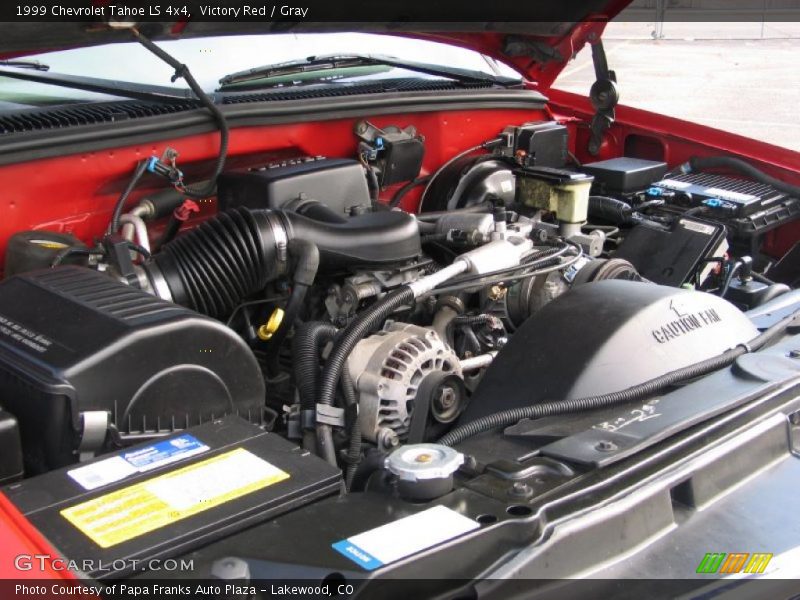 Victory Red / Gray 1999 Chevrolet Tahoe LS 4x4