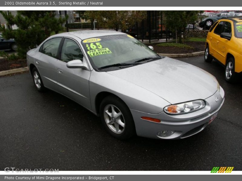 Sterling Metallic / Neutral 2001 Oldsmobile Aurora 3.5