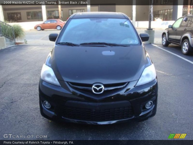 Brilliant Black / Black 2008 Mazda MAZDA5 Grand Touring
