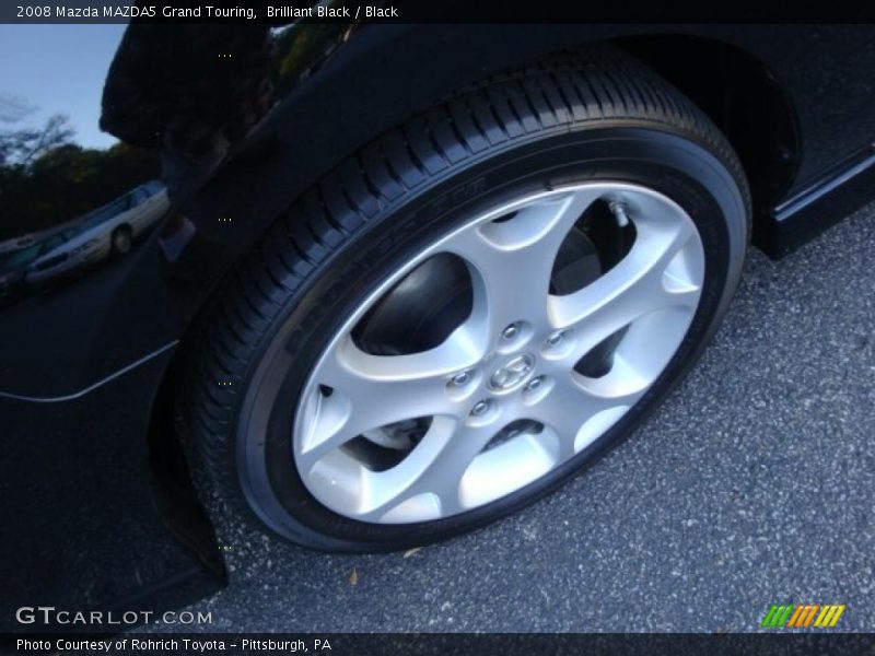 Brilliant Black / Black 2008 Mazda MAZDA5 Grand Touring