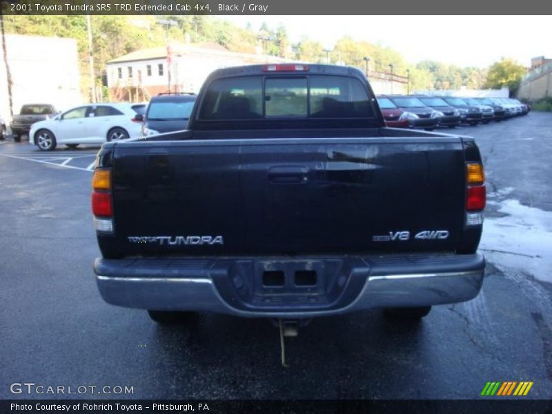 Black / Gray 2001 Toyota Tundra SR5 TRD Extended Cab 4x4