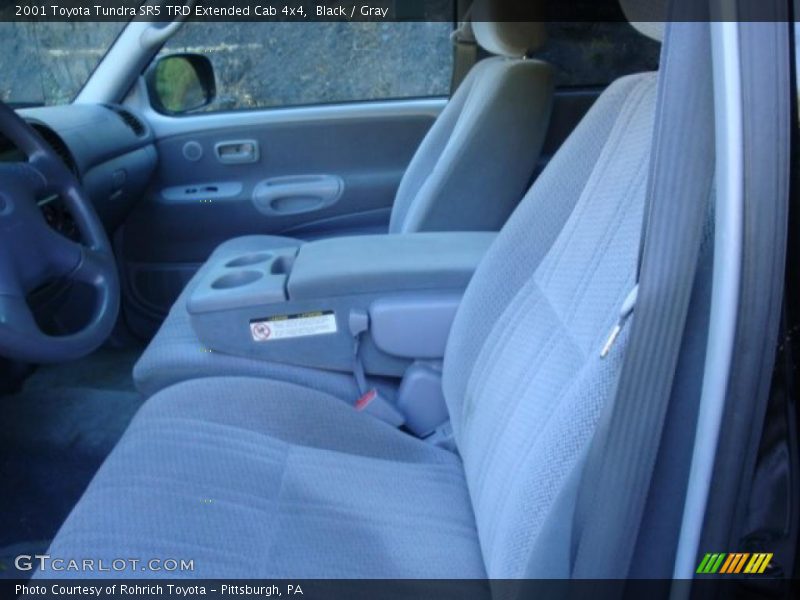 Black / Gray 2001 Toyota Tundra SR5 TRD Extended Cab 4x4