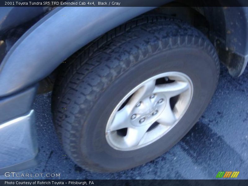 Black / Gray 2001 Toyota Tundra SR5 TRD Extended Cab 4x4