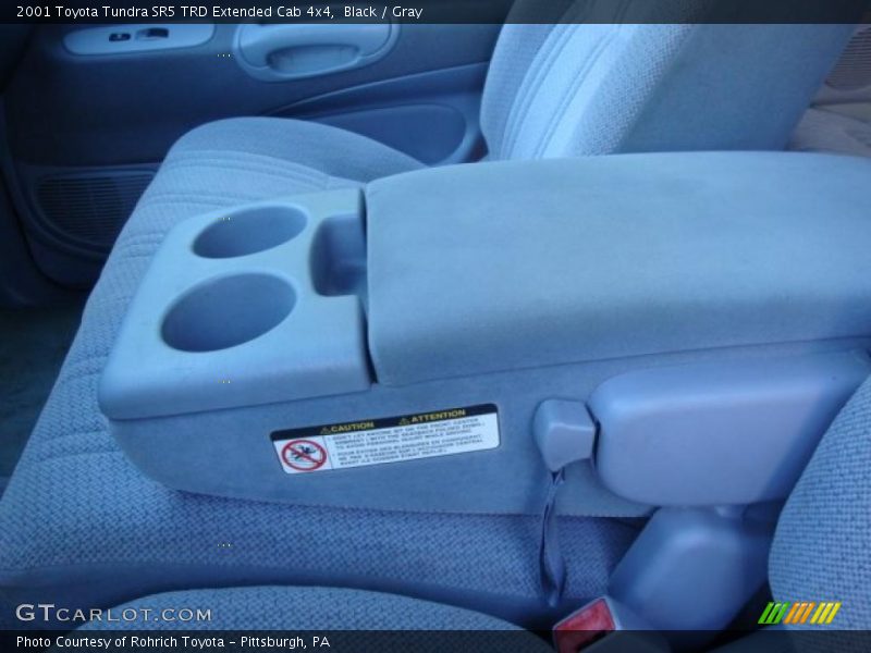 Black / Gray 2001 Toyota Tundra SR5 TRD Extended Cab 4x4