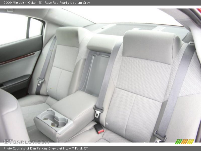 Rave Red Pearl / Medium Gray 2009 Mitsubishi Galant ES
