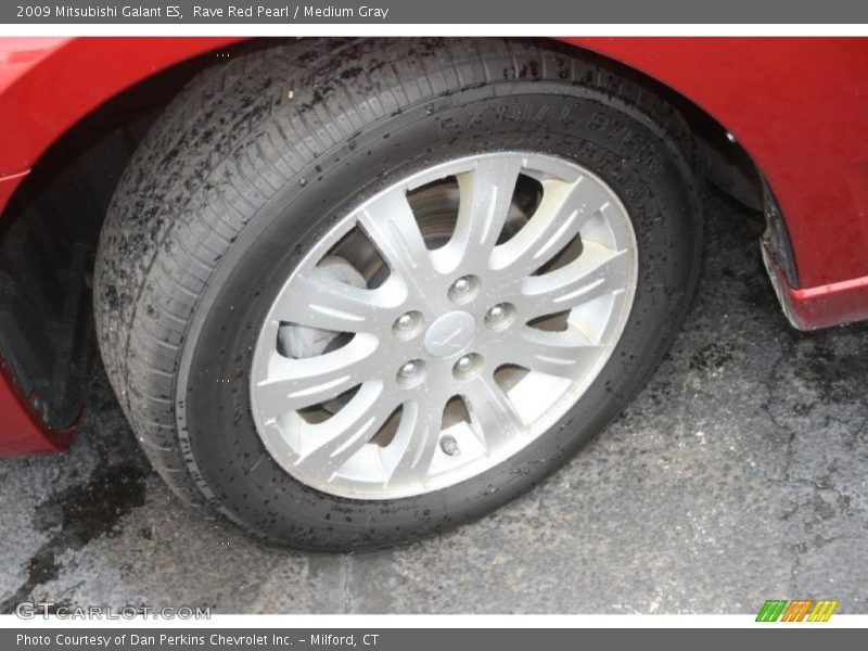 Rave Red Pearl / Medium Gray 2009 Mitsubishi Galant ES