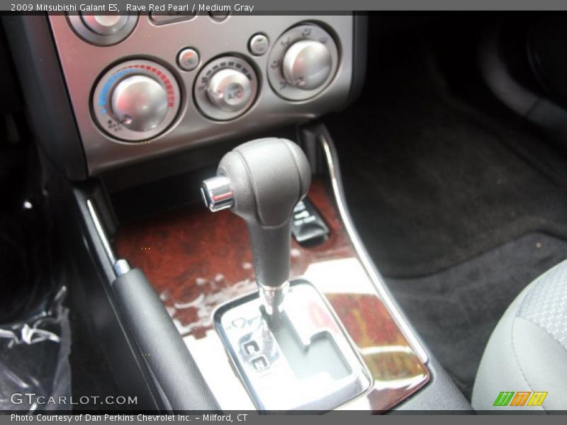 Rave Red Pearl / Medium Gray 2009 Mitsubishi Galant ES