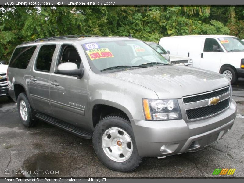 Greystone Metallic / Ebony 2009 Chevrolet Suburban LT 4x4