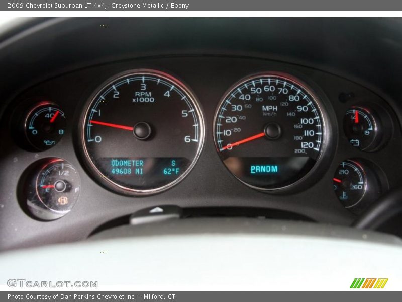 Greystone Metallic / Ebony 2009 Chevrolet Suburban LT 4x4
