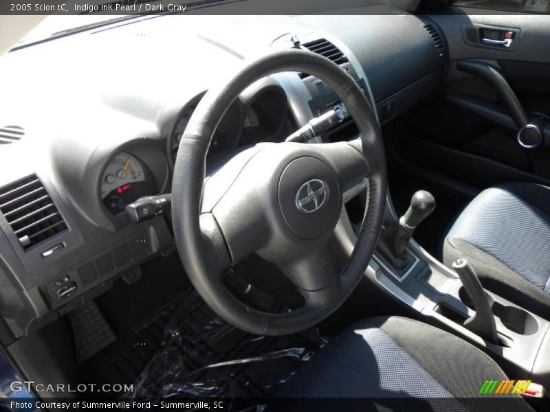 Indigo Ink Pearl / Dark Gray 2005 Scion tC