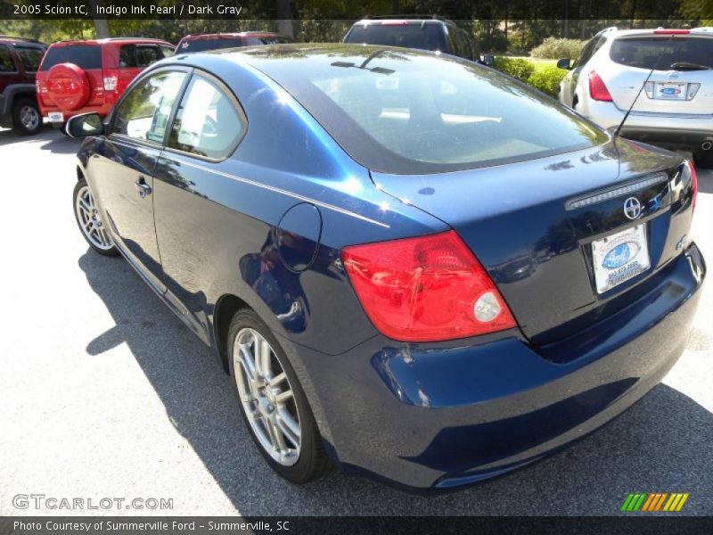 Indigo Ink Pearl / Dark Gray 2005 Scion tC