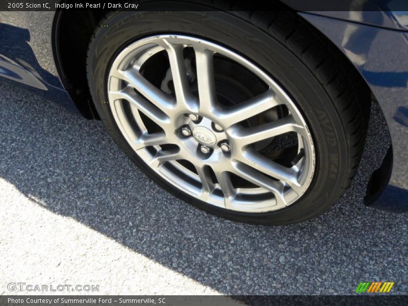Indigo Ink Pearl / Dark Gray 2005 Scion tC