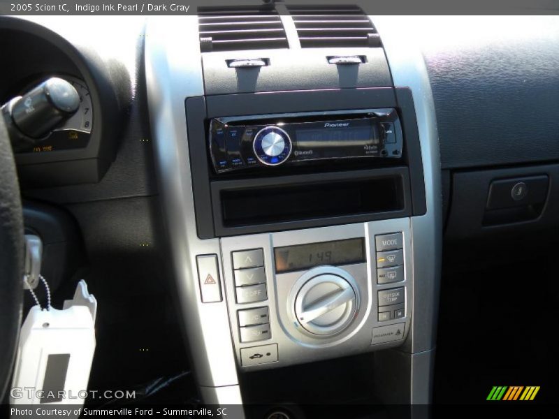 Indigo Ink Pearl / Dark Gray 2005 Scion tC