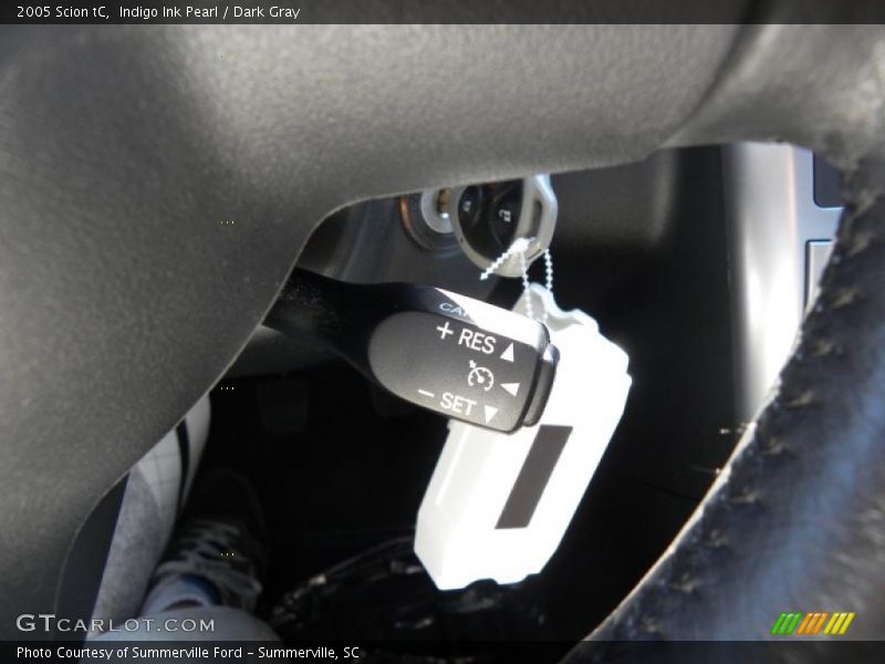 Indigo Ink Pearl / Dark Gray 2005 Scion tC