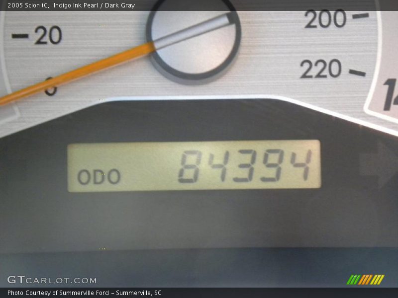 Indigo Ink Pearl / Dark Gray 2005 Scion tC