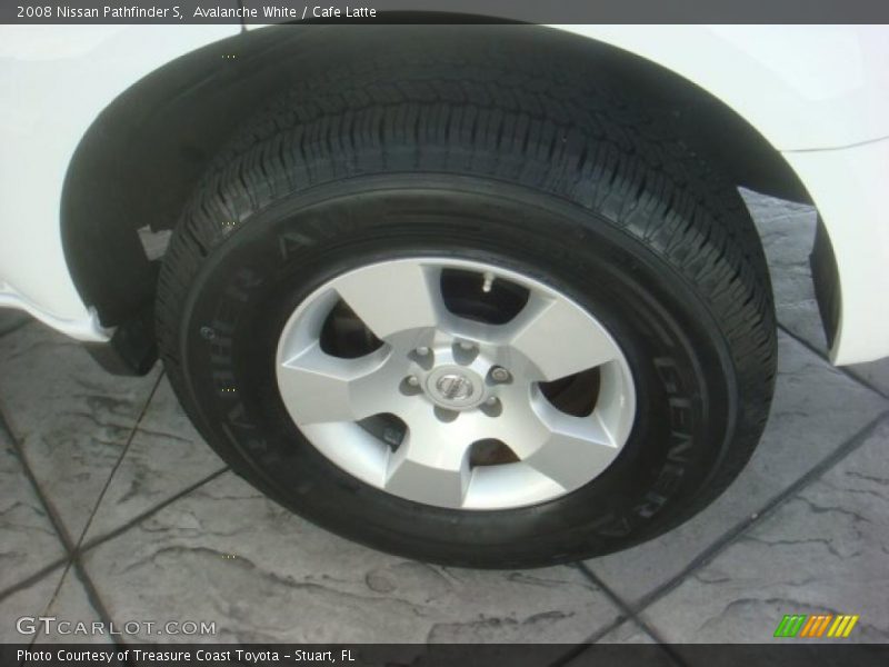 Avalanche White / Cafe Latte 2008 Nissan Pathfinder S