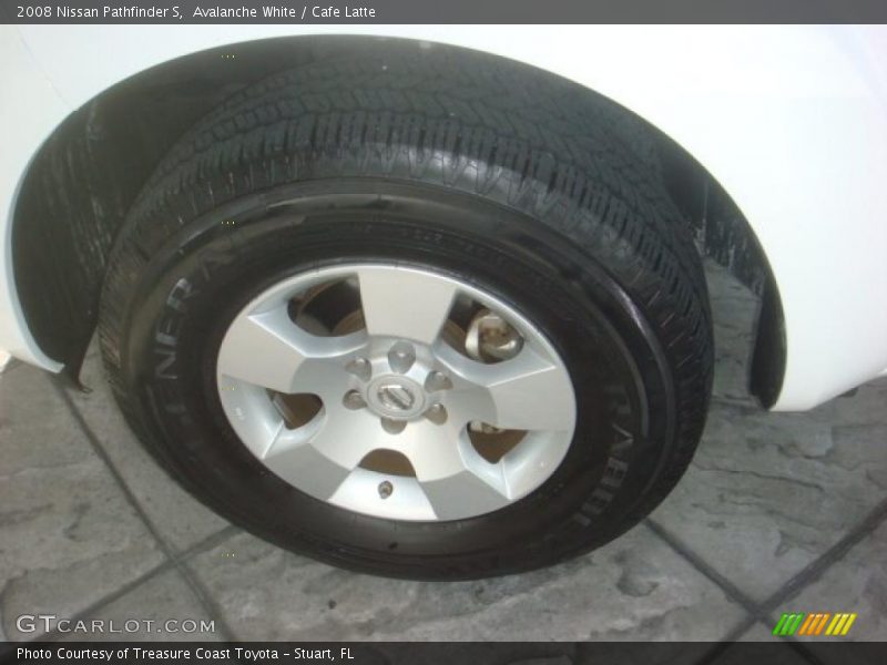 Avalanche White / Cafe Latte 2008 Nissan Pathfinder S