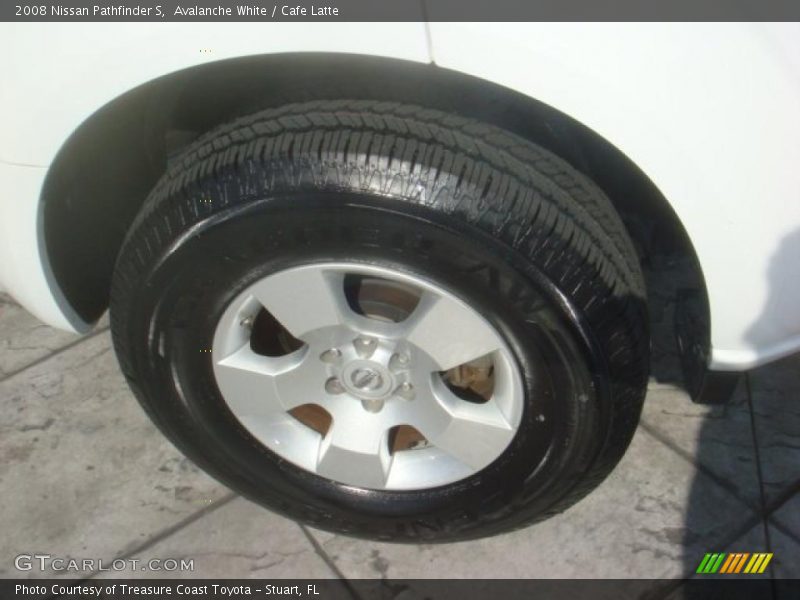 Avalanche White / Cafe Latte 2008 Nissan Pathfinder S