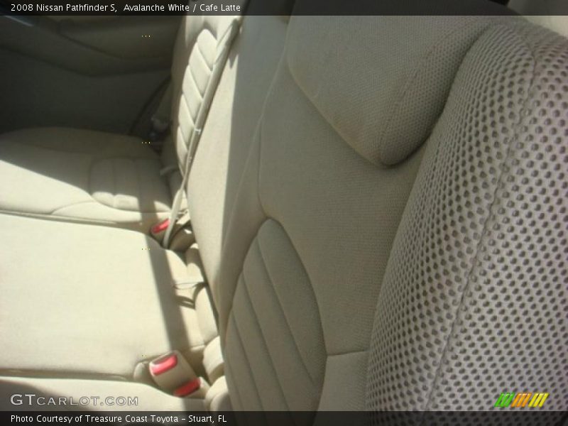 Avalanche White / Cafe Latte 2008 Nissan Pathfinder S