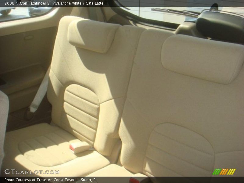 Avalanche White / Cafe Latte 2008 Nissan Pathfinder S