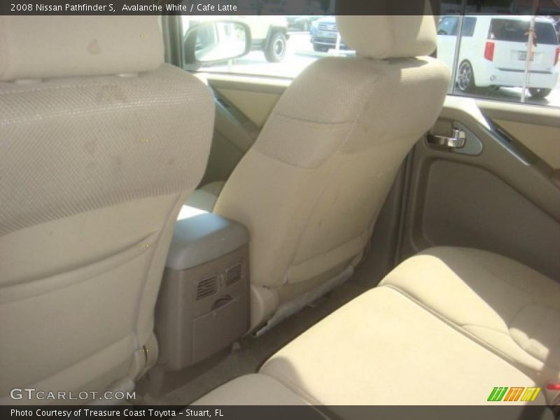 Avalanche White / Cafe Latte 2008 Nissan Pathfinder S