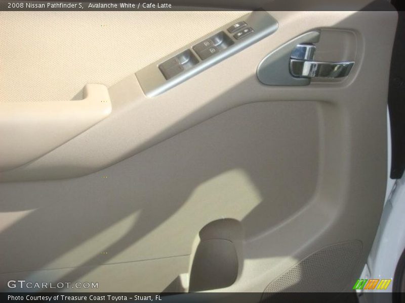 Avalanche White / Cafe Latte 2008 Nissan Pathfinder S