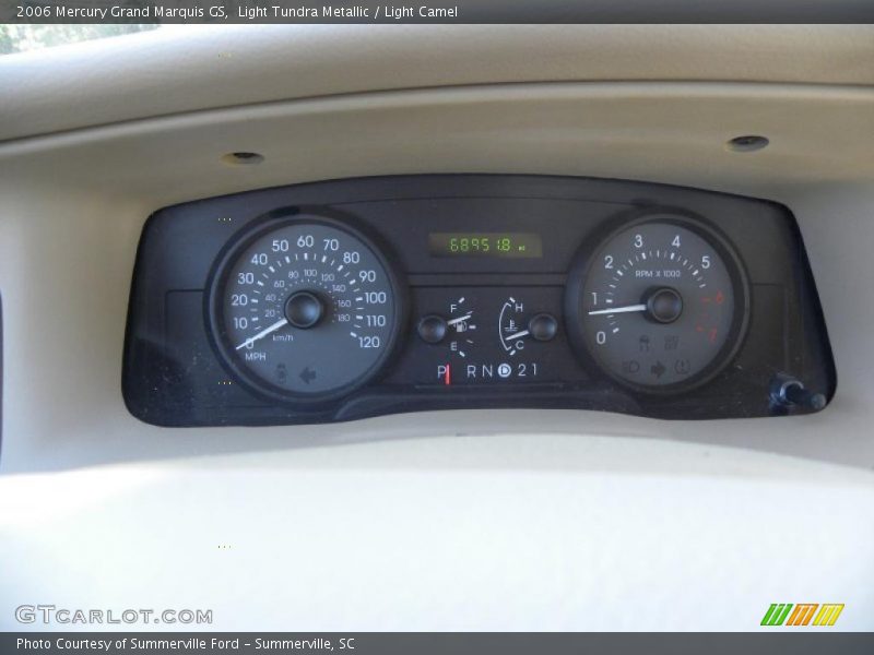 Light Tundra Metallic / Light Camel 2006 Mercury Grand Marquis GS