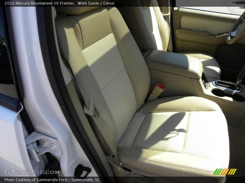 White Suede / Camel 2010 Mercury Mountaineer V6 Premier