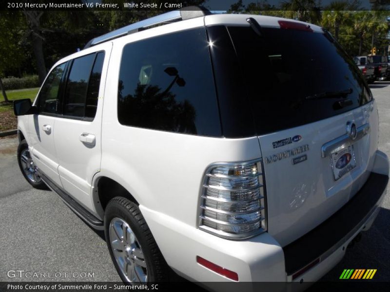 White Suede / Camel 2010 Mercury Mountaineer V6 Premier