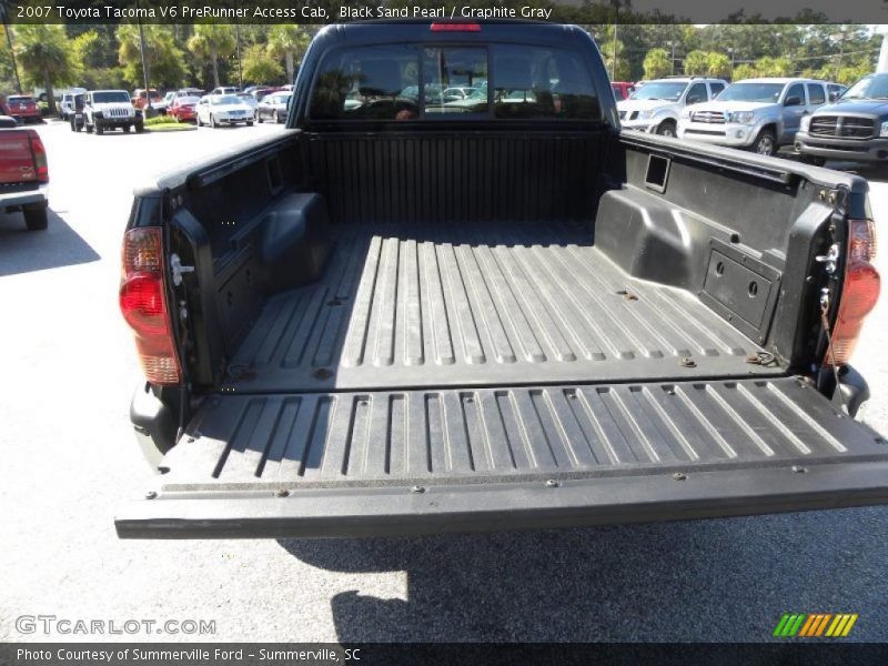 Black Sand Pearl / Graphite Gray 2007 Toyota Tacoma V6 PreRunner Access Cab