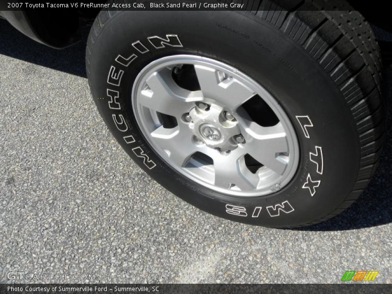 Black Sand Pearl / Graphite Gray 2007 Toyota Tacoma V6 PreRunner Access Cab