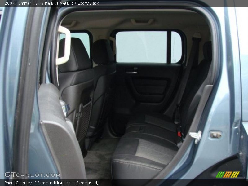 Slate Blue Metallic / Ebony Black 2007 Hummer H3