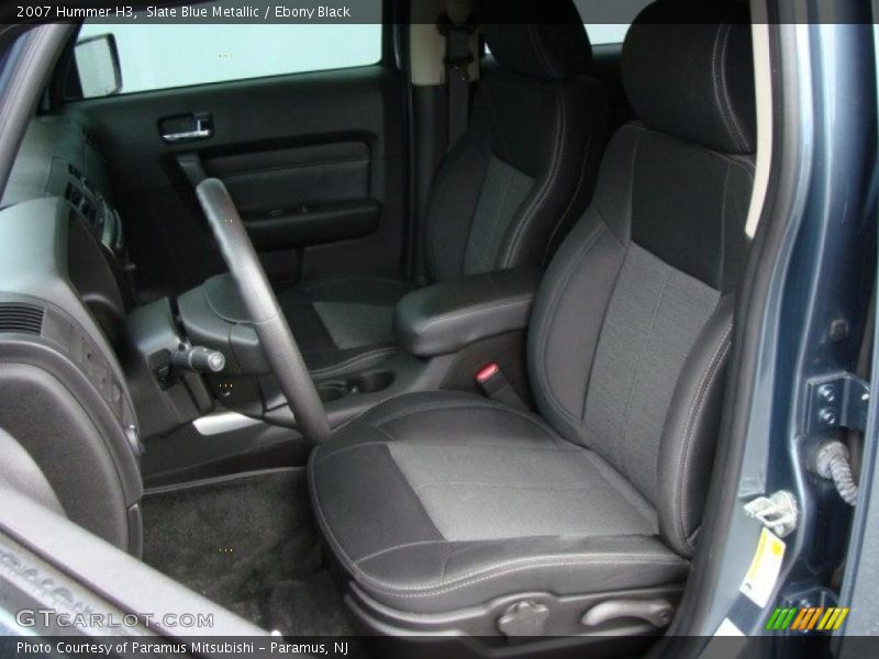 Slate Blue Metallic / Ebony Black 2007 Hummer H3